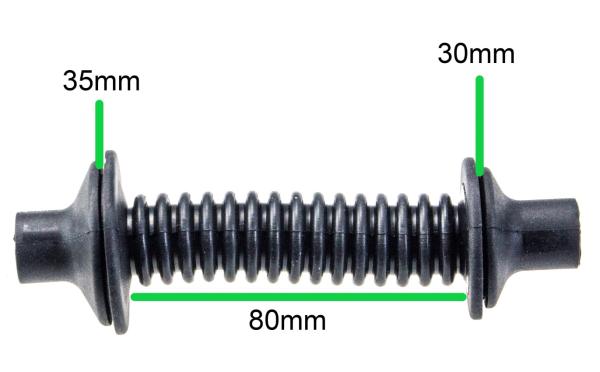 Cable grommet for A-pillar to door (959 155 845), VW ...